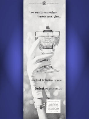 1960 Gordon's Gin - vintage ad