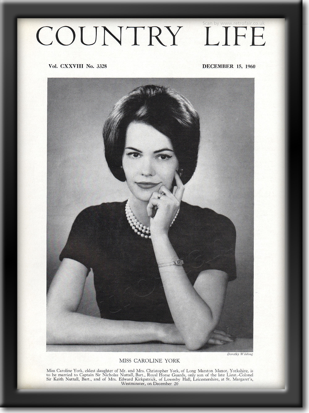 1960 Miss Caroline York
