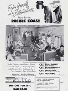 1953 Union Pacific Railroad Coast