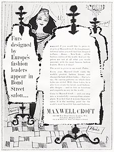 1961 Maxwell Croft vintage ad