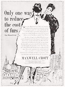 1961 ​Maxwell Croft vintage ad