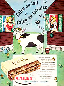  1954 Caley Dari-Rich - vintage ad