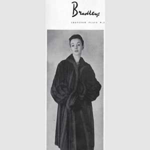 1952 Bradley Furs Mink