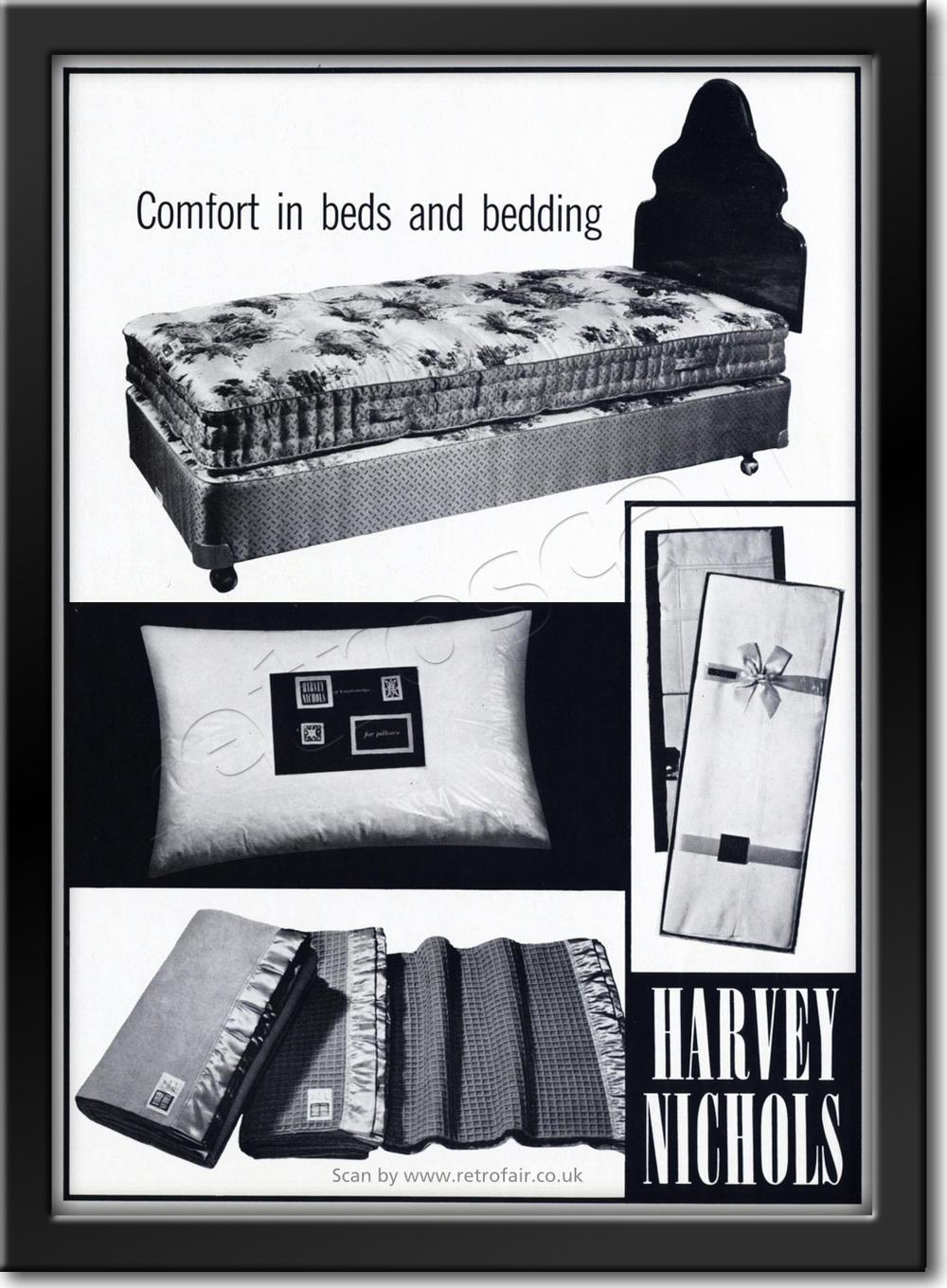 1962 vintage Harvey Nichols advert