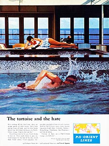 1961 P & O Orient - vintage ad