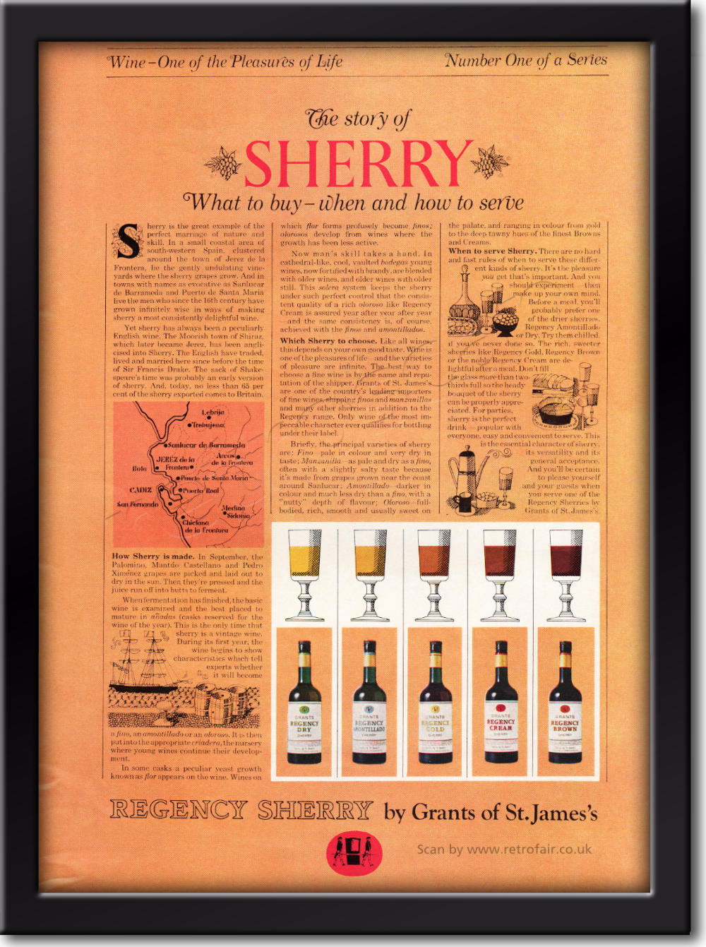 1963 Regency Sherry - framed preview