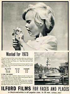  1955 Ilford Film - vintage ad