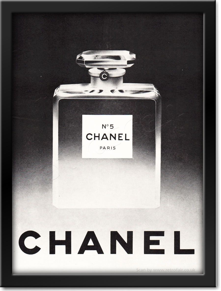 1964 Chanel Perfume framed preview