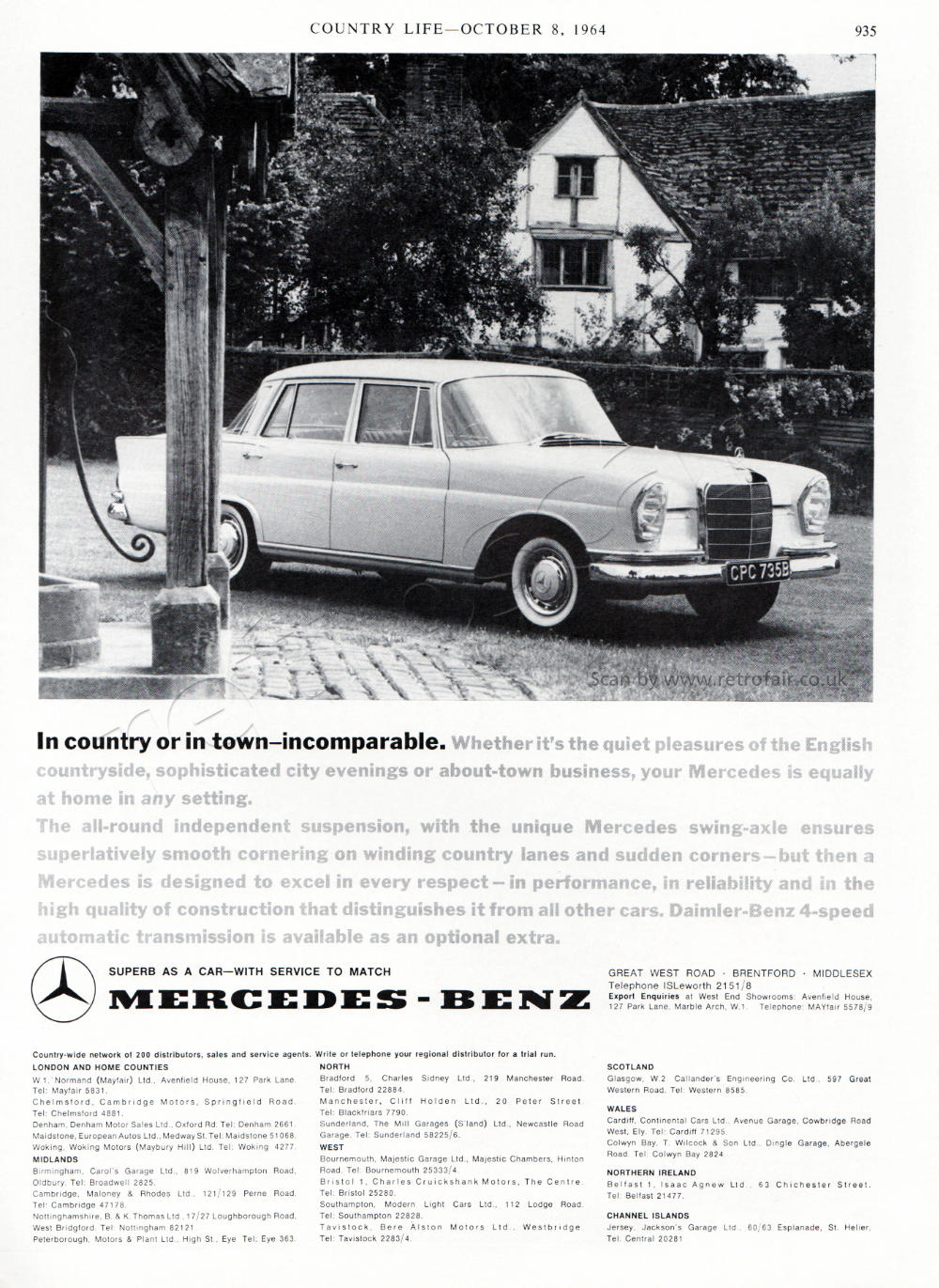 1964 Mercedes 