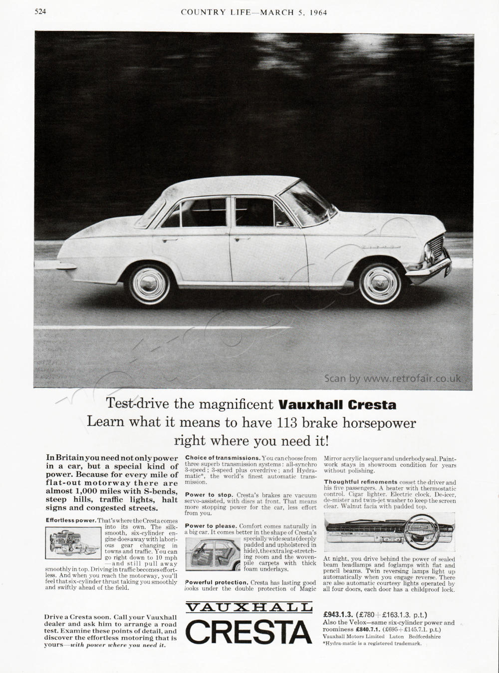 1964 Vauxhall Cresta