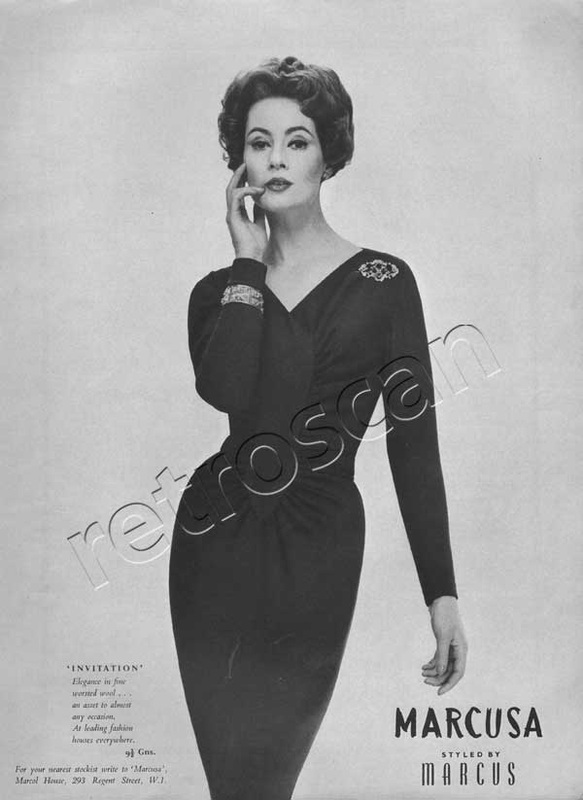 1958 Marcusa Invitation advert