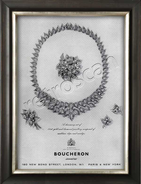 vintage Boucheron ad
