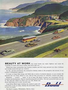 1952 Budd Engineering coast road