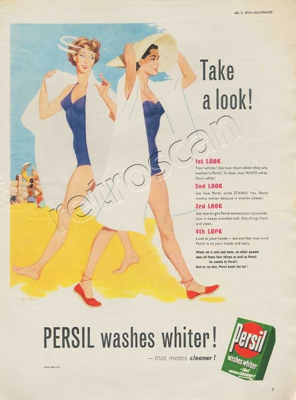 1954 Persil Washing Powder