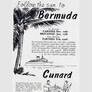 1952 Cunard Bermuda