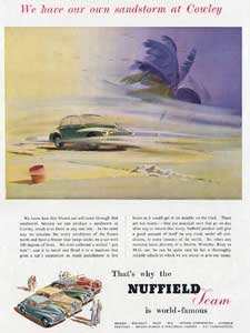 1952 Nuffield Motors - vintage ad