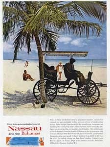1962 Nassau Tourism - vintage