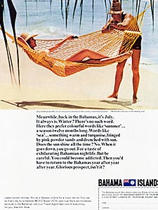 1966 ​Bahamas - vintage ad