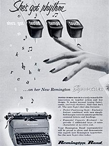1953 ​Remington Rand - vintage ad