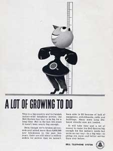 retro Bell Telephone advert
