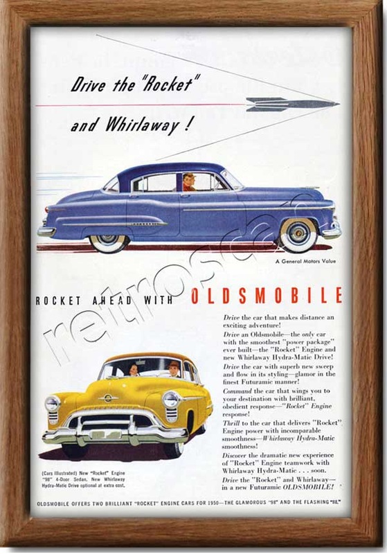 1950 Oldsmobile  - framed preview