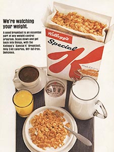  1968 Kellogg's Special K - vintage ad