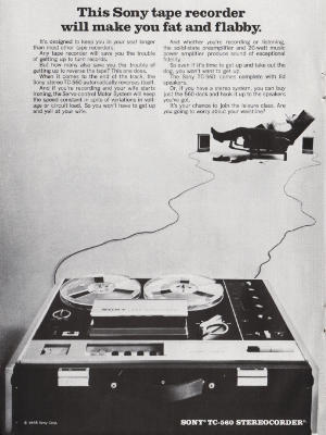  1968 Sony - vintage ad