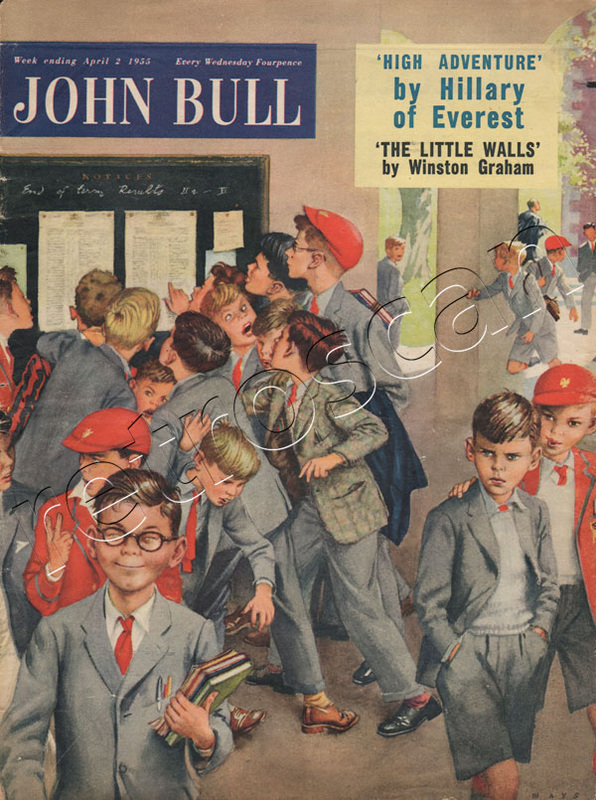 John Bull Magazine Cover1955 April 02