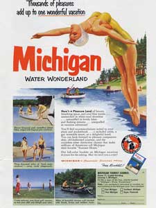 1952 Michigan tourism