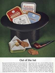 1962 Navy Cut Top Hat