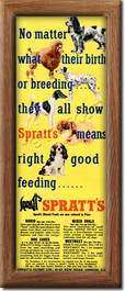 1954 Spratts Dog Food