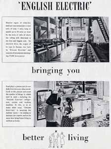 1953 English Electric ad