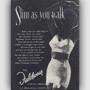 Fieldwear  corset vintage ad
