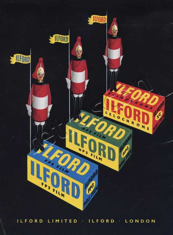 1953 Ilford vintage ad