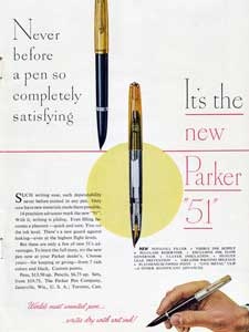 1949 Parker '51' Pens