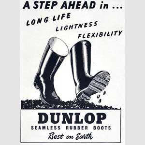 1950 Dunlop Boots