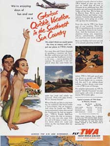 1953 TWA vacations
