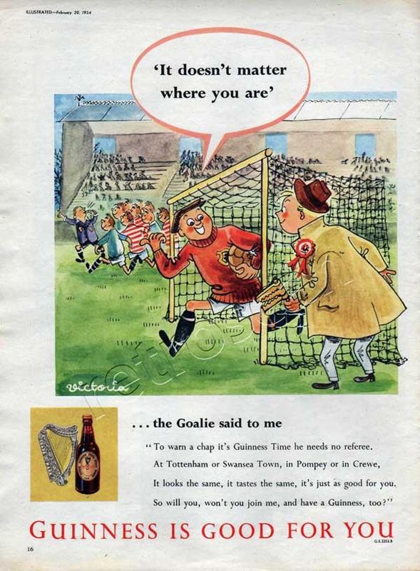 1954 Guinness vintage ad