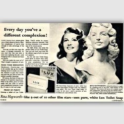 1954 Lux Soap vintage ad