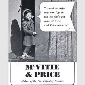 Mcvitie & Price vintage ad