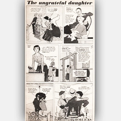 1950 Horlicks vintage ad