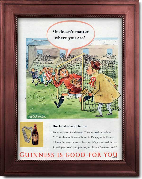 vintage 1954 Guinness 