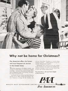 1955 ​Pan Am - vintage ad