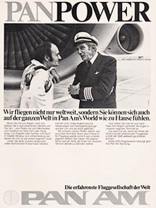 1977 Pan Am Airlines - vintage ad