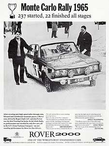 1965 Rover - vintage ad