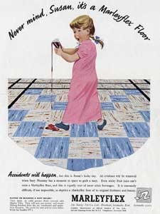 1955 Marleyflex Flooring