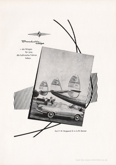 1959 Bogward Isabella - unframed vintage ad