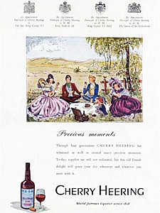 1952 Cherry Heering - vintage ad