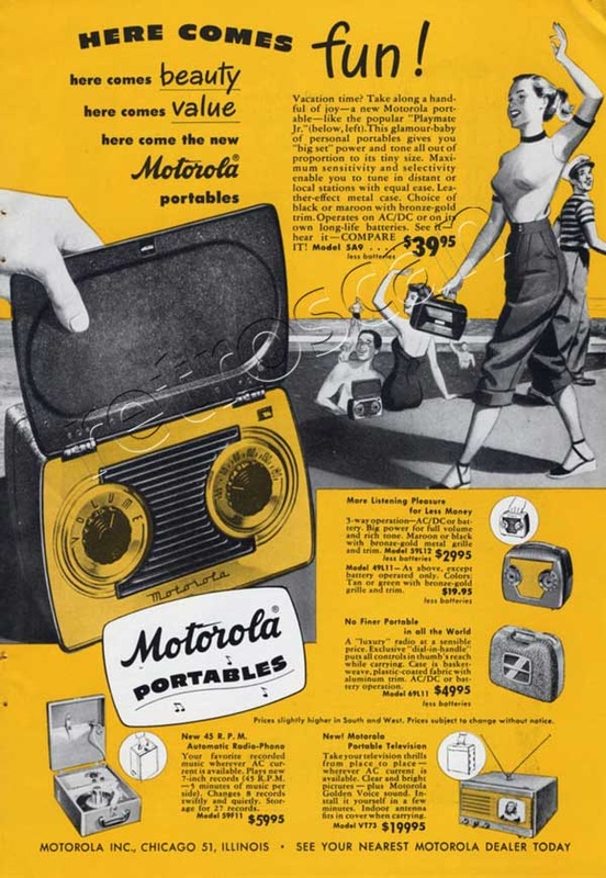 Motorola Portable radio - unframed