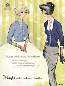 1958 Pringles Knitwear - vintage ad